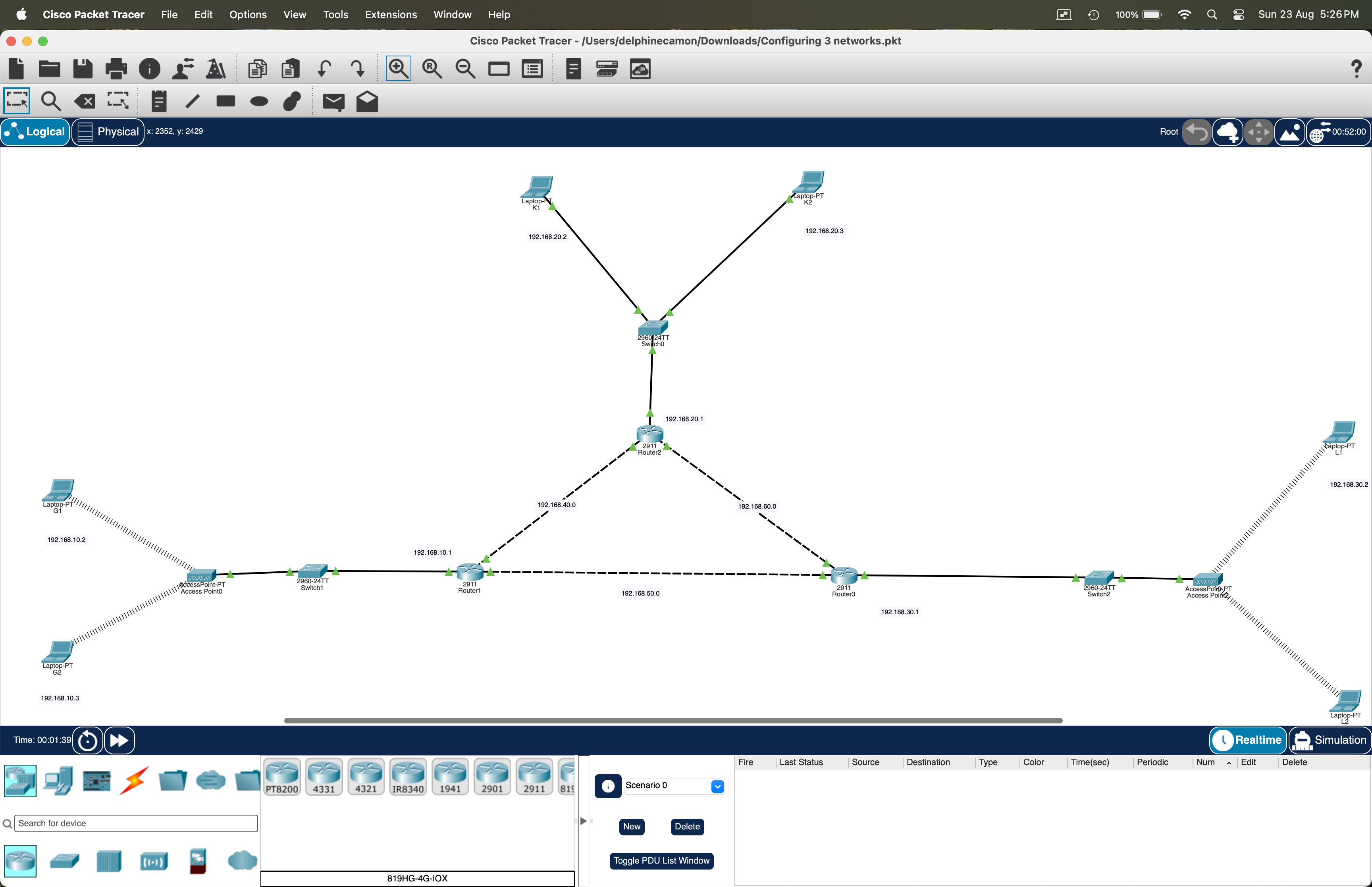 NETWORK SIMULATION